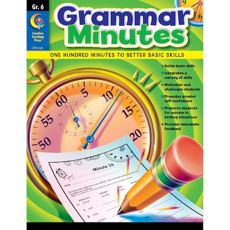 Grammar Minutes Workbook, Grade 6